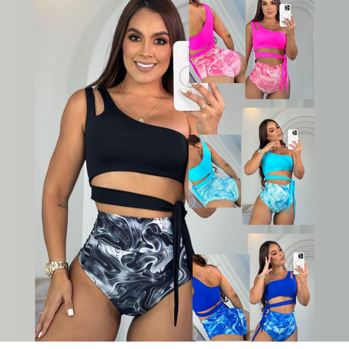Olimpia one shoulder