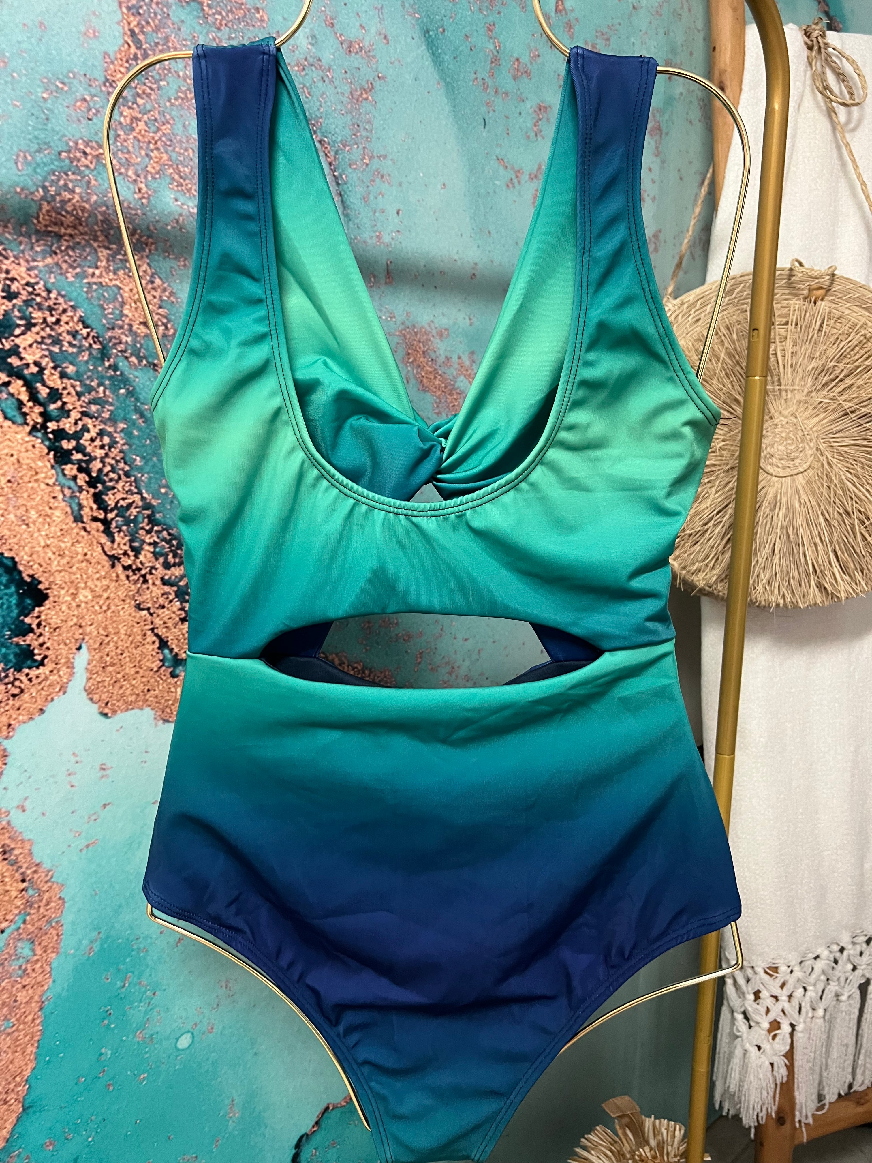 Aqua Ombre One Piece